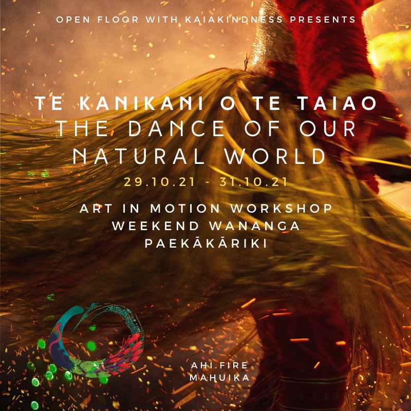Te Kanikani o te Taiao flyer